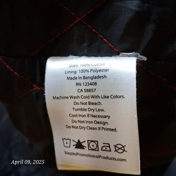 Snap On Tools Canvas Jacket Men Size Large Black Hooded Workwear Coat VTG